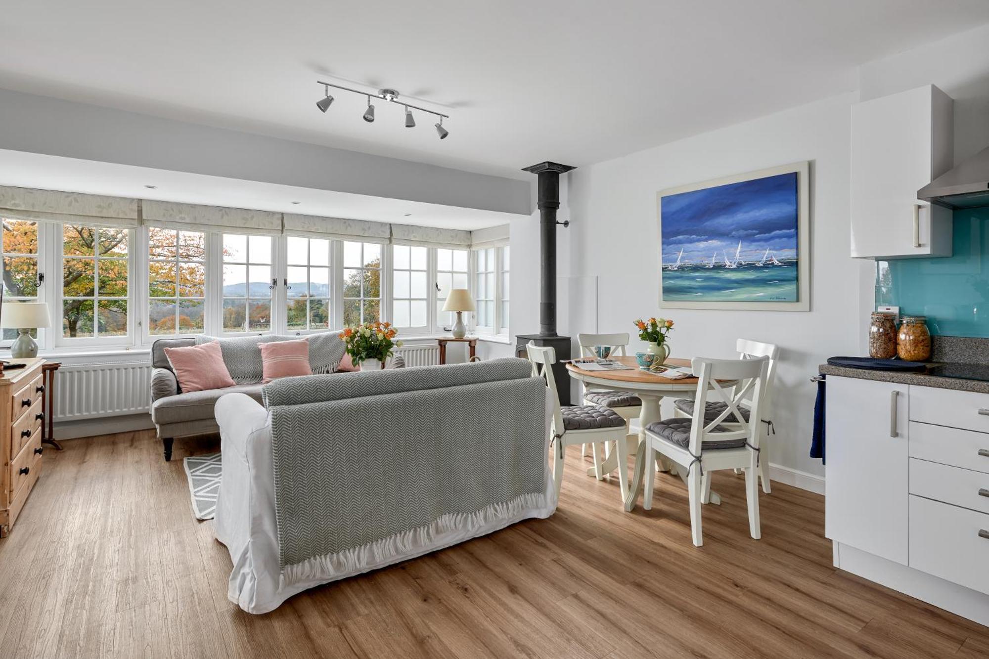 Апартаменты Garden Flat Near Goodwood With Stunning Views Питерсфилд Экстерьер фото